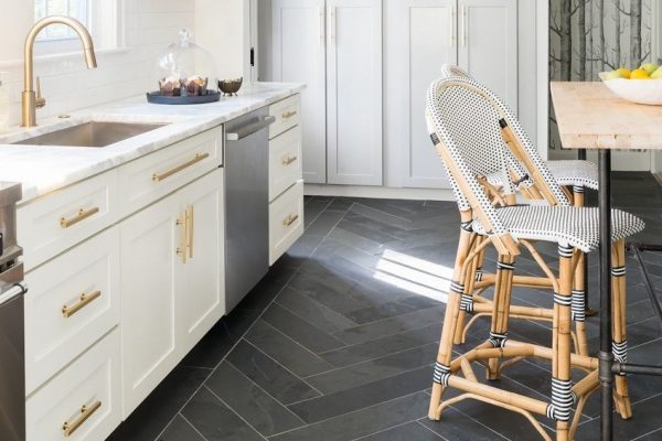 Đá Slate Lai Châu trang trí cho phòng bếp