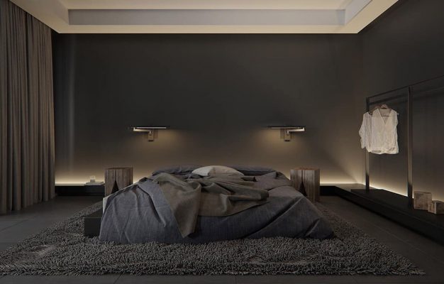 18+ Mẫu phòng ngủ màu đen đẹp sang trọng cho nam và nữ